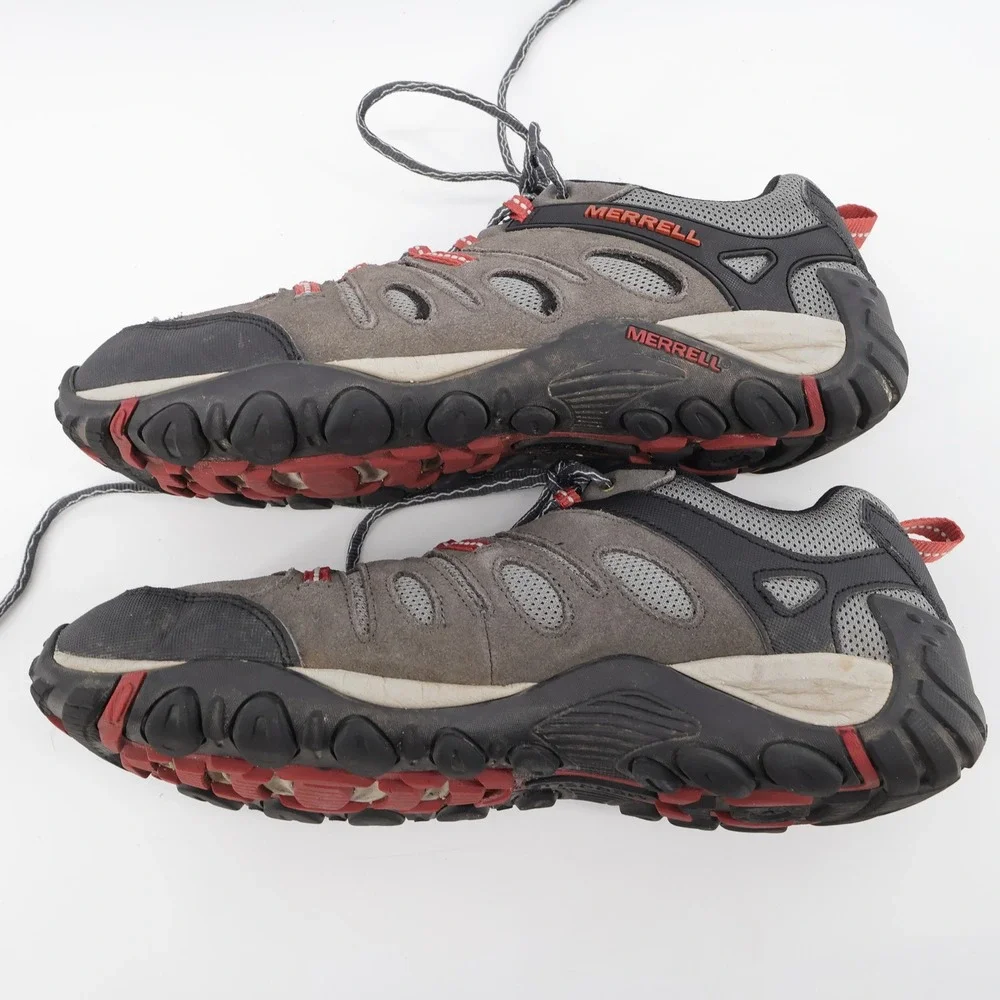 Merrell Crosslnder Vent J343406C Suede Mesh Hiking Shoes‎ Brown Mens 11.5